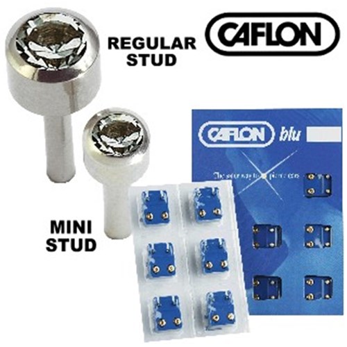 Stud Silver Mini April Crystal